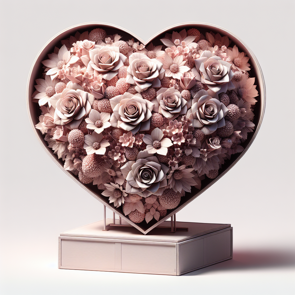 16 Flower Forever Heart Shape Box - Preserved Roses Gift for Her, Preserved Flowers, Red | Best Sellers