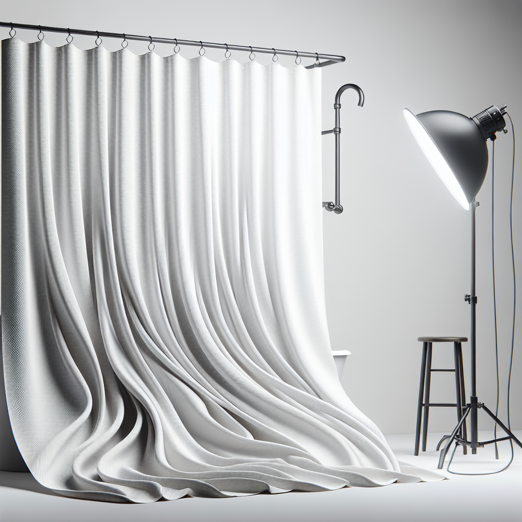 ALYVIA SPRING Waterproof Fabric Shower Curtain Liner with 3 Magnets - Soft Hotel Quality Cloth Shower Liner, Light-Weight & Machine Washable - Standard Size 72x72, White |Best Sellers