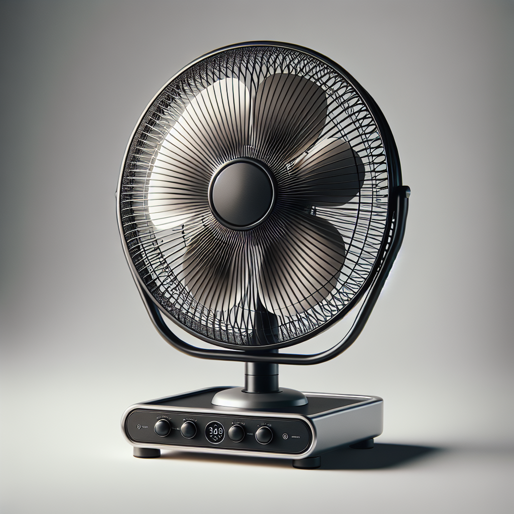 Amazon Basics Air Circulator Fan, Desk Fan for Bedroom, Home and Office, With 90-Degree Tilt Head, 3 Speed Settings, Lightweight (3 LBS), 35 Watts, Black, 11.1"W x 6.3"D x 10.9"H