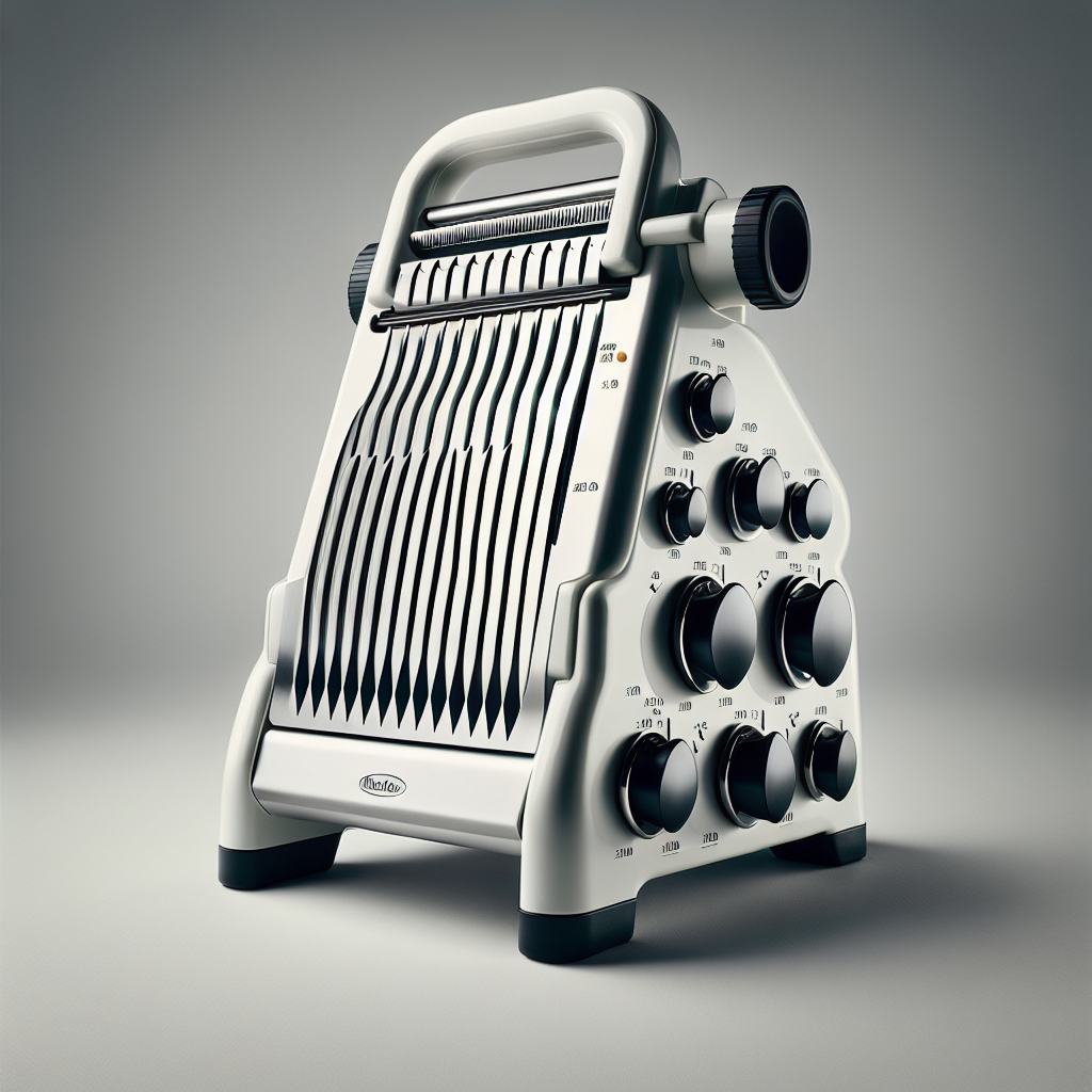 Mueller Pro-Series All-in-One, 12 Blade Mandoline Slicer for Kitchen, Food Chopper, Cucumber Slicer and Spiralizer, Cutter, Dicer, Grater, Gifts for Mom, Kitchen Essentials, White Sand/Green | Best Sellers #14