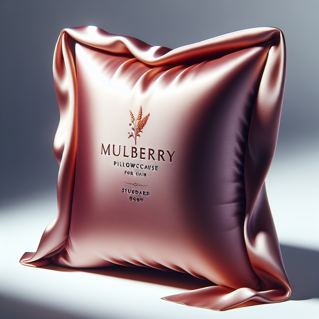 Mulberry Silk Pillowcase for Hair and Skin Standard Size 20"X 26" with Hidden Zipper Soft Breathable Smooth Cooling Pillow Covers for Sleeping(Haze Blue,1Pcs) | Best Sellers