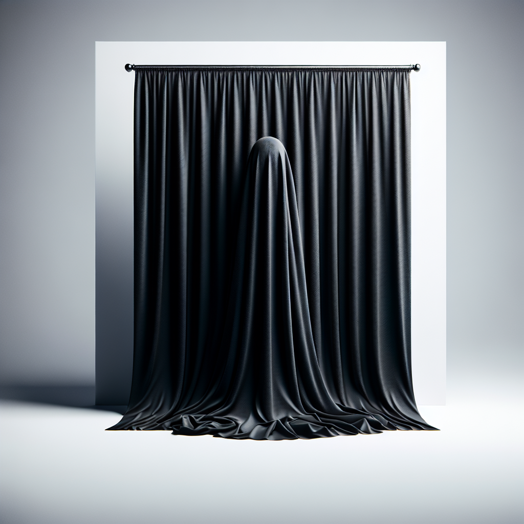 NICETOWN Halloween Pitch Black Solid Thermal Insulated Grommet Blackout Curtains/Drapes for Bedroom Window (2 Panels, 42 inches Wide by 63 inches Long, Black) | Best Sellers