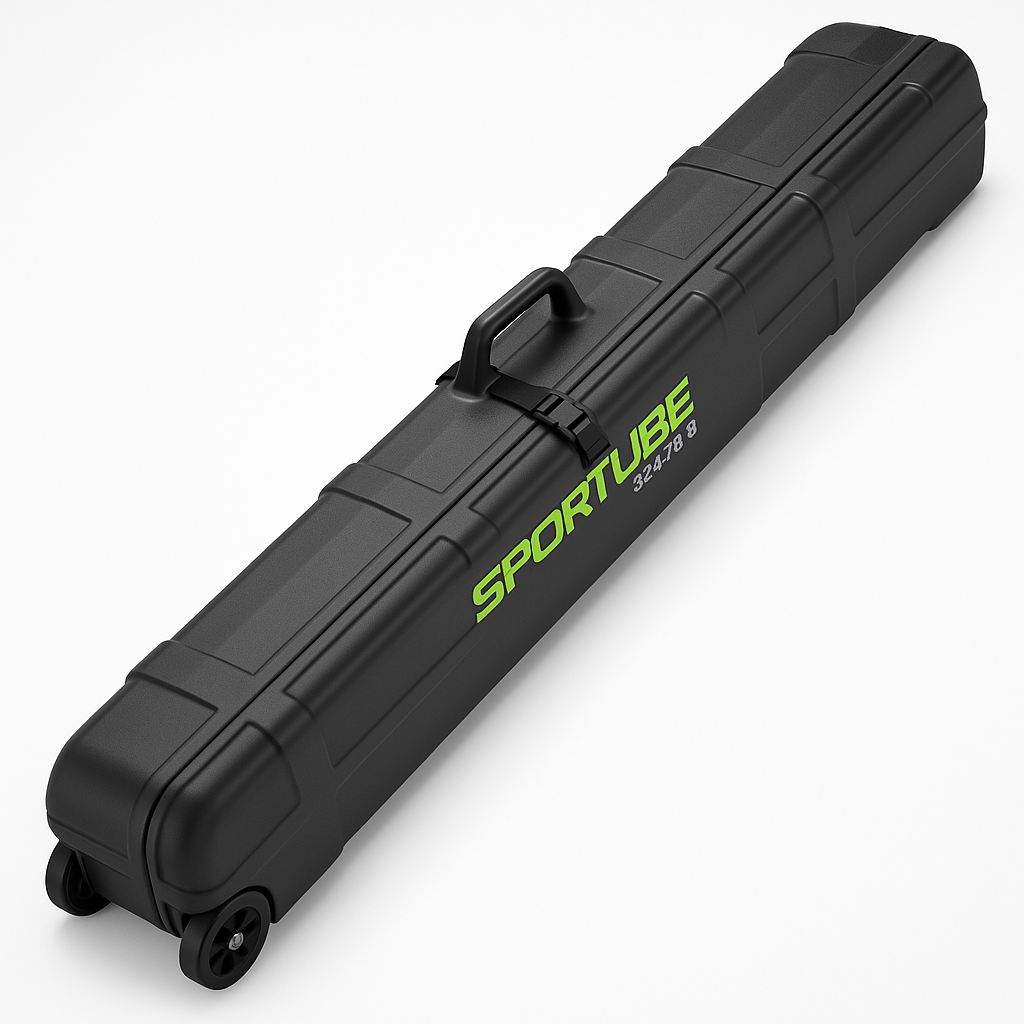 Sportube Series 3 Ski and Snowboard Case – Protective Travel Case for up to 3 Pairs of Alpine Skis and Gear, or 2 Sets of Snowboards and Gear